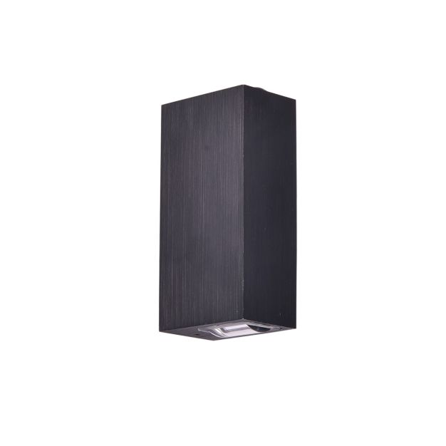 VK Lighting Spathi - Wandleuchte - 4 x 7 x 12 cm - 6W LED inkl - IP54 - schwarz