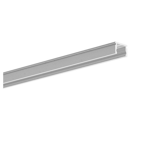 KLUS PIKO - Profil - 1 x 0,7 cm - silber eloxiert