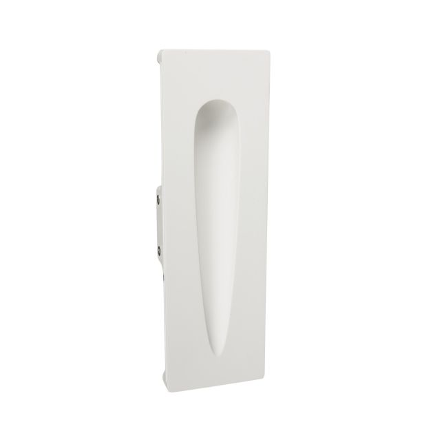 VK Lighting Gips - Wandeinbauleuchte - 10 x 4,5 x 32 cm - 1W LED inkl. - weiß