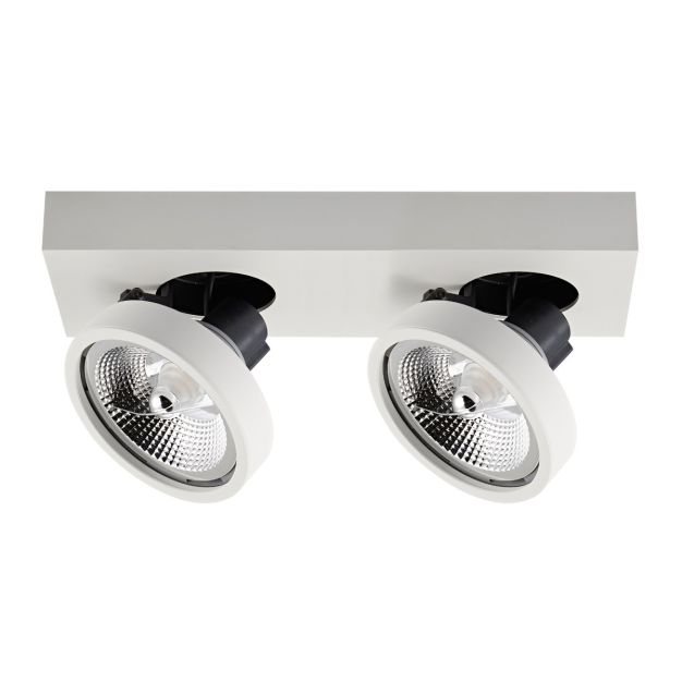 VK Lighting Kylos - Aufbaustrahler - 33 x 12 x 12,9 cm - weiß