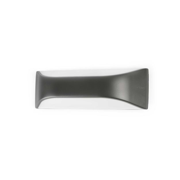 Faro View - Wandleuchte - 29 x 10 cm - IP54 - dunkelgrau