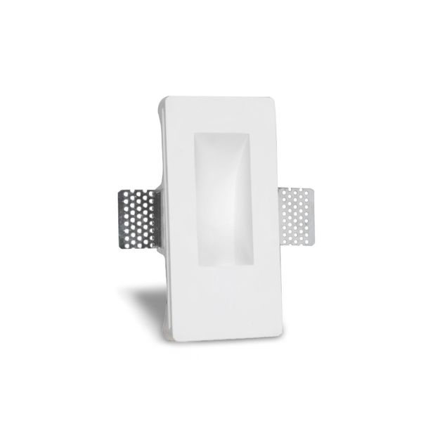 Artdelight Pires - Wandeinbauleuchte - 8 x 4,8 x 16,5 cm - 2W LED inkl. - weiß