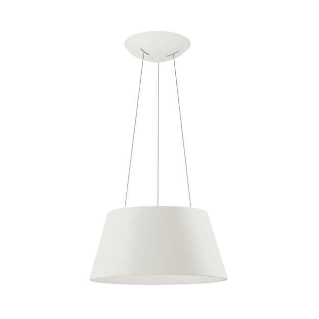 Nova Luce Volcano - Hängeleuchte - Ø 45 x 120 cm - 33W LED inkl. - sandweiß
