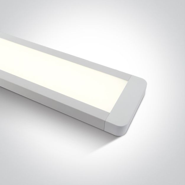 ONE Light LED Linear Range CCT V - Deckenleuchte - 61,5 x 13 x 2,7 cm - 25W LED inkl. - weiß