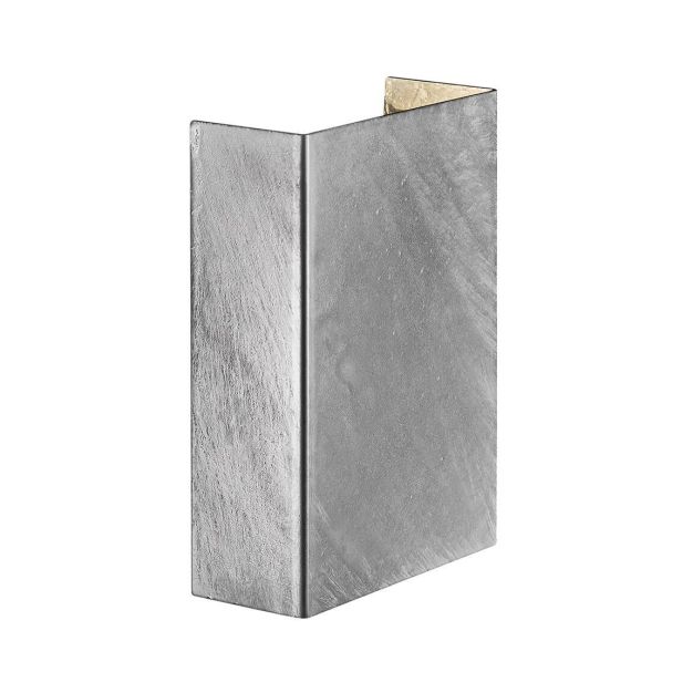Nordlux Fold - Außenwandleuchte - 10,6 x 4,5 x 14,9 cm - 2 x 3,5W LED inc. - IP54 - verzinkter Stahl