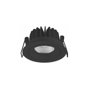 Artdelight Venice 1210 - Einbaustrahler - Ø 90 mm, Ø 83 mm Einbaumaß - 10W dimmbare LED inkl. - IP44 - schwarz