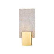 Maxlight Vetro - Wandleuchte - 13 x 5,5 x 30 cm - 3W LED inkl. - gold