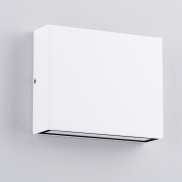 Nova Luce Tick - Außenwandleuchte - 11,5 x 9 x 3 cm - 7W LED inkl. - IP54 - Sand Weiß
