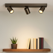 Projectlight Phoebe - Aufbaustrahler 3L - 54 x 7 x 11 cm - bronzefarben