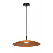 Lucide Menga - Pendelleuchte - Ø 60 x 150 cm - 18,6W dimmbare LED inkl - bernsteinfarben