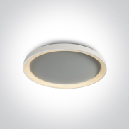 ONE Light Plafo - Deckenleuchte - Ø 58 x 6,3 mm - 48W dimmbare LED inkl. - weiß