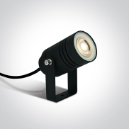 ONE Light GU10 Garden - Bodenspot auf Erdspieß - Ø 13,2 x 11,2 cm - IP65 - schwarz