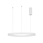 Nova Luce Esteva - Hängeleuchte - Ø 65 x 150 cm - 48W dimmbare LED inkl. - sandweiß