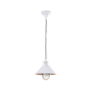 Faro Nautica - Hängeleuchte - Ø 26 x 101,5 cm - IP44 - weiß und kupfer