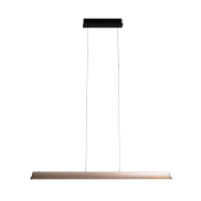Maxlight Jo-Jo - Pendelleuchte - 124 x 6 x 195 cm - 38W LED inkl - 2700K-5500K - gold und schwarz