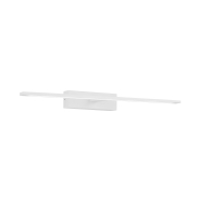Nova Luce Mondrian - Spiegelleuchte - 62 x 14 x 6 cm - 20W LED inkl. - IP44 - sandweiß