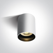 ONE Light GU10 Dark Light - Aufbaustrahler 1L - Ø 6,8 x 9,5 cm - weiß
