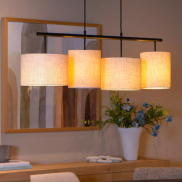 Lucide Maya - Hängeleuchte - 107 x 26 x 175 cm - beige