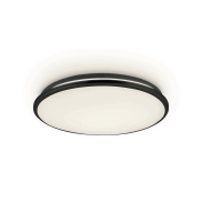 ONE Light LED Plafo Range - Deckenleuchte - Ø 38 x 5,7 cm - 30W LED inkl. - schwarz