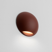 Nova Luce Passo - Außenwandleuchte - Ø 12 x 4 cm - 3W LED inkl. - IP65 - corten