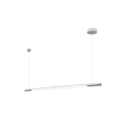 Maxlight Organic - Pendelleuchte - 100 x 140 cm - 16W LED inkl - Chrom