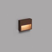 Faro Grada - Wandleuchte - 15,7 x 4,6 x 12,8 cm - 3W LED inkl. - IP54 - rostbraun