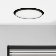 Nova Luce Perfect Profile Trimless - Einbaustrahler mit Fernbedienung (inkl.) - Ø 600 mm, 670 mm Einbaumaß - 40W dimmbare LED inkl. - 2700K-6000K - schwarz