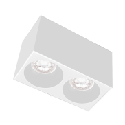 Century Italia Essenza Cube - Aufbaustrahler 2L - 16 x 8 x 9,8 cm - weiß