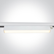ONE Light Linear Box Lights CCT V - 3-Phasen-Schienenbeleuchtung - 48 x 3,8 x 5,5 cm - 36W LED inkl. - weiß