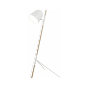 Artdelight Sensa - Stehleuchte - 150 cm - weiß und hellbraun