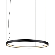 VK Lighting Circulus - Pendelleuchte - Ø 65,9 x 200 cm - 30W dimmbare LED inkl - schwarz