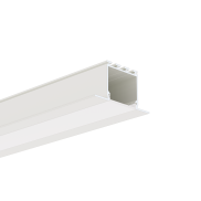 KLUS Larko - LED-Einbauprofil - 4,62 x 2,45 cm - weiß