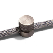 Creative Cables Sarè - Decken-/Wandhalterung aus Metall - ø 1,6 cm - Titan