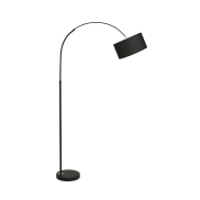 Nova Luce Sama - Stehleuchte - 90 x 180 cm - schwarz
