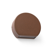 Faro Pill - Wandleuchte - 10 x 3 x 8,5 cm - 4W LED inkl. - IP54 - rostbraun
