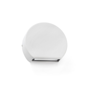 Faro Pill - Wandleuchte - 10 x 3 x 8,5 cm - 4W LED inkl. - IP54 - weiß mattiert
