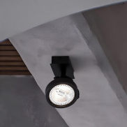 Nova Luce Thomas - Aufbaustrahler - 6 x 19 x 14,5 cm - schwarz