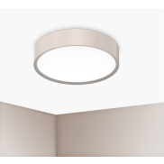 Century Italia Blanca Luxe - Deckenleuchte - Ø 40 x 7 cm - 24W LED inkl. - champagner
