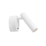 Nova Luce Clip - Wandleuchte mit Schalter - 8 x 3,4 x 11 cm - 3W LED inkl. - weiß