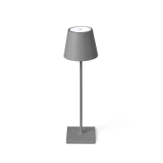 Faro TOC - tragbare Lampen - Ø 11 x 38 cm - 2W dimmbare LED inkl - IP54 - grau