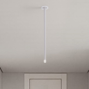 Nova Luce Stilvi - Deckenleuchte - Ø 5 x 44 cm - 4W LED inkl. - Sand Weiß