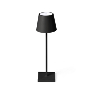 Faro TOC - tragbare Lampen - Ø 11 x 38 cm - 2W dimmbare LED inkl - IP54 - mattschwarz
