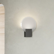 Nordlux Hester - Wandleuchte - 20 x 9,25 x 25,5 cm - 3 Stufen Moodmaker Funktion - 9,5W LED inkl. - IP44 - schwarz