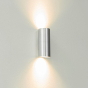 Artdelight Roulo2 - Wandleuchte - Ø 6,5 x 15,4 cm - Aluminium