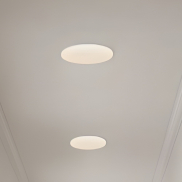 Nordlux Vic - Deckenleuchte - Ø 22 x 4 cm - 18W LED inkl - IP21 - weiß - warmweiße Lichtfarbe (3000K)