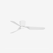 Faro Pemba - Deckenventilator mit Licht und Fernbedienung - Ø 132 cm - 16W LED inkl. - weiß