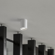 Nova Luce Dara - Außen-Deckenleuchte - Ø 8 x 11 cm - 9W LED inkl. - IP54 - Sand Weiß