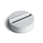 ONE Light Square Track Surface - Aufputzsockel für Stromschienenstrahler - Ø 11,2 cm - 6A - weiß