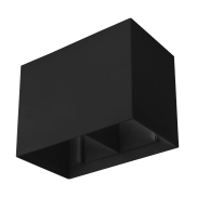 Nova Luce Cid - 20 x 10 x 15 cm - schwarz