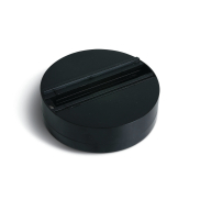 ONE Light Square Track Surface - Aufputzsockel für Stromschienenstrahler - Ø 11,2 cm - 6A - schwarz